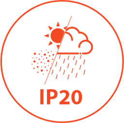 All Weather Dust and Splash Proof with 1P20 Rating
